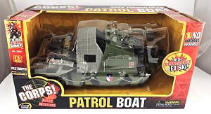 THE CORPS! Max Power Sets: Patrol Boat (1:18 Scale)