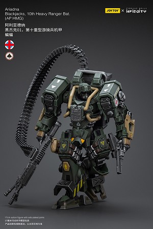 Ariadna Blackjacks<BR>10th Heavy Ranger Battalion:<BR>AP HMG (1:18 Scale)<BR>PREORDER: ETA Late Oct. 2026