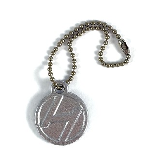 Huxter Labs Dog Tag (Metallic Silver)