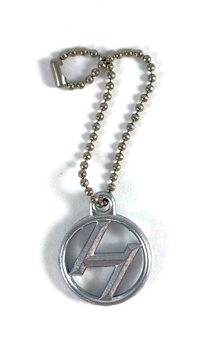 Huxter Labs Dog Tag (See Thru Metallic Silver)
