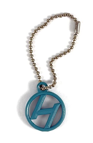 Huxter Labs Dog Tag (See Thru Blue)