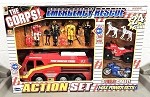 The Corps!: Emergency Rescue Action Set with Fire Engine (1:18 Scale)